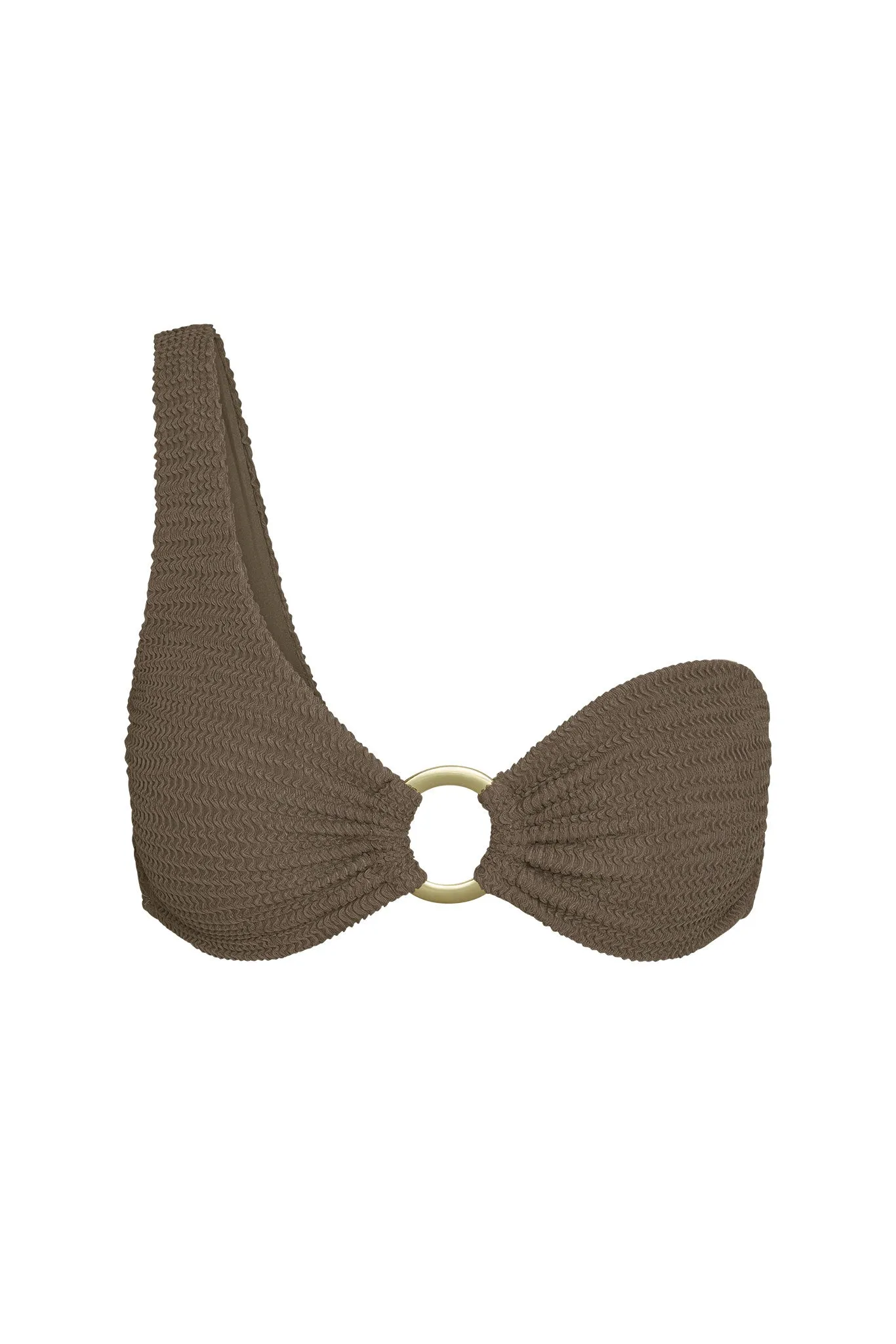 Antigua Top - Stone Crinkle sold by Monday Swimwear