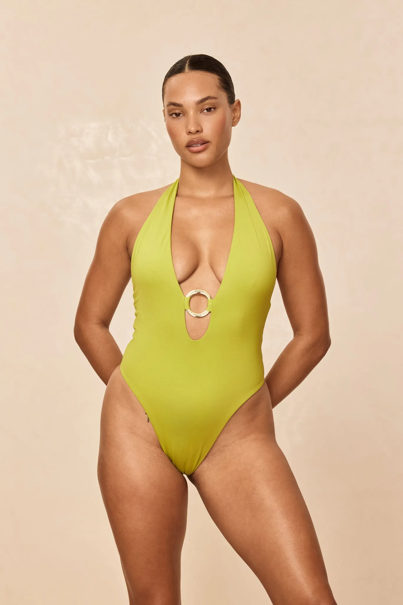 Montego One Piece - Apple sold by Monday Swimwear product image thumbnail 5