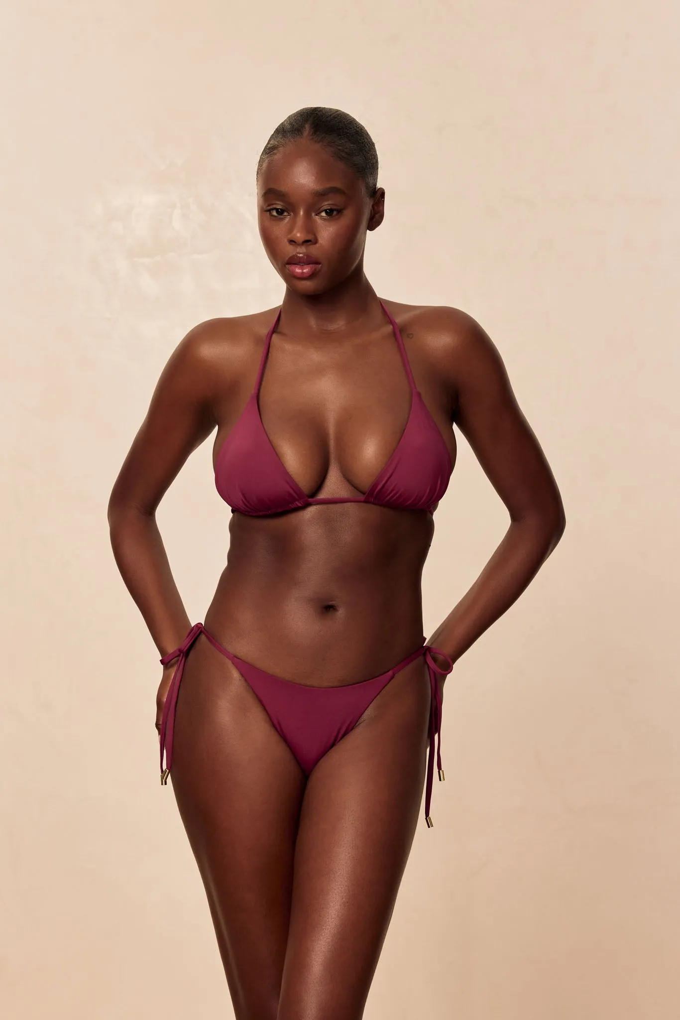 Palma Bottom - Fig sold by Monday Swimwear product image thumbnail 4