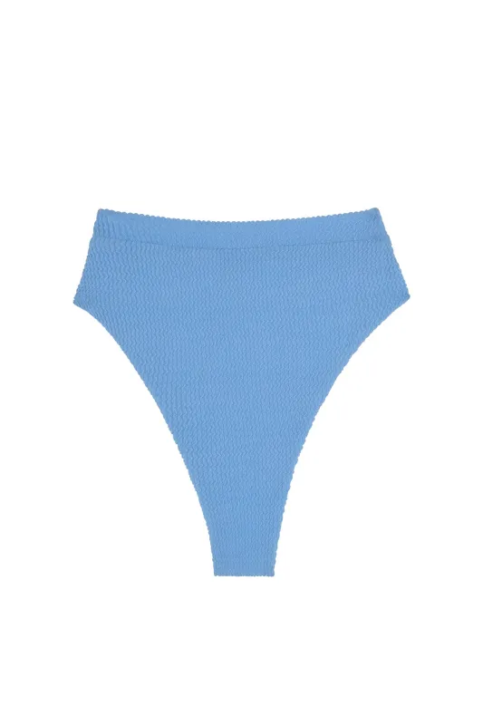 Riviera Bottom - Azure Crinkle made by Monday Swimwear