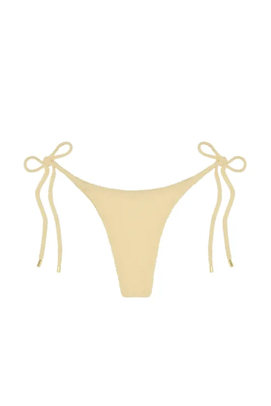 Palma Bottom - Raffia Crinkle made by Monday Swimwear