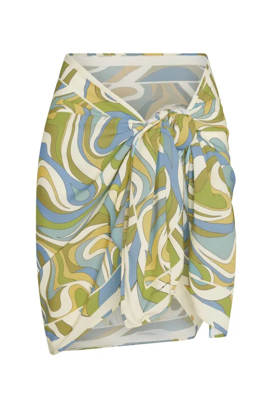 Marina Piccola Scarf - Costa Rei Apple made by Monday Swimwear