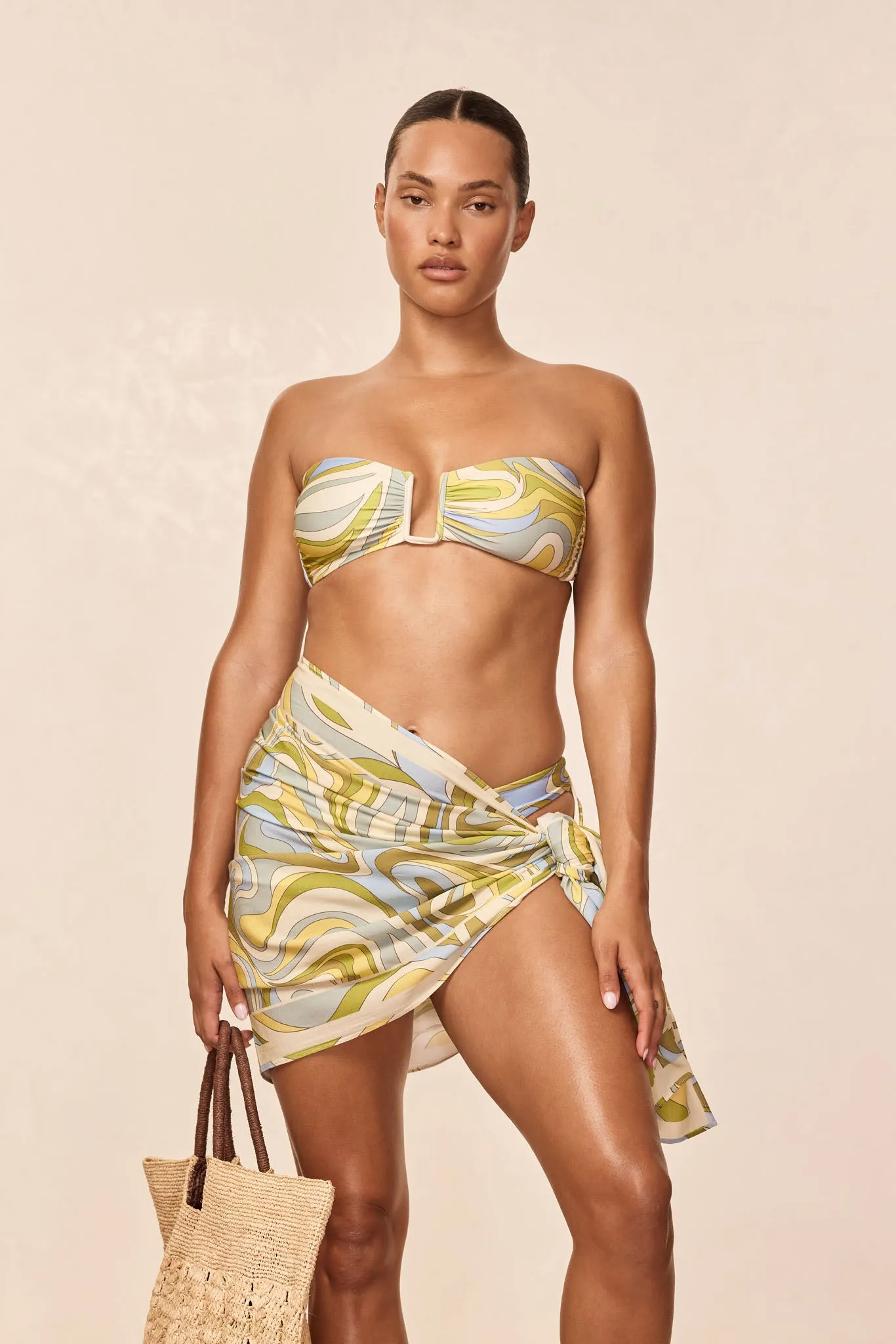 Marina Piccola Scarf - Costa Rei Apple sold by Monday Swimwear product image thumbnail 4