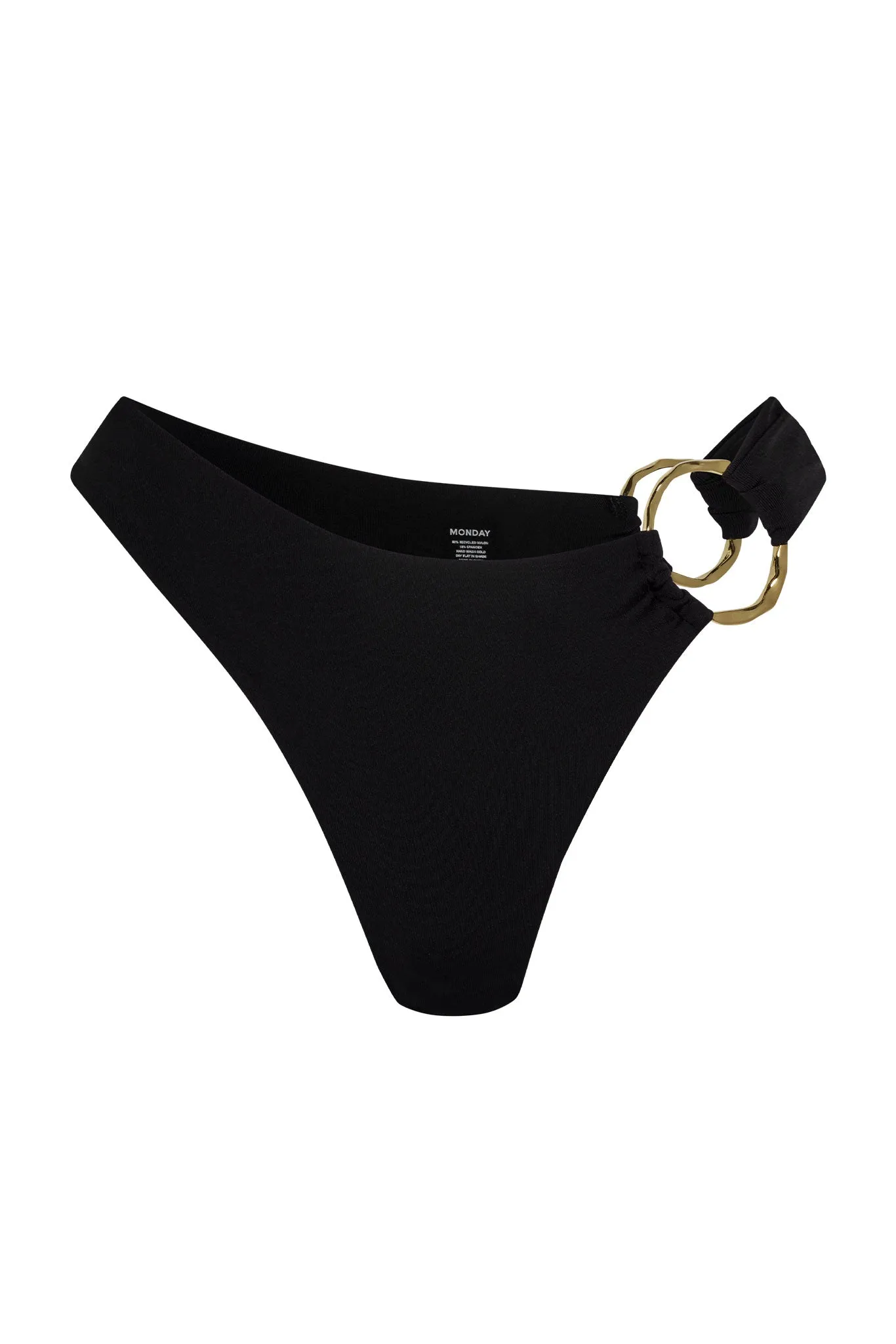 Bari Bottom - Black sold by Monday Swimwear