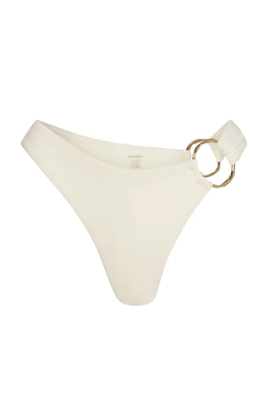 Bari Bottom - Ivory made by Monday Swimwear