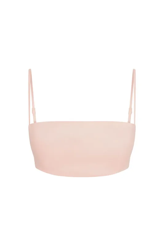 San Diego Top - Powder Pink Linen made by Monday Swimwear