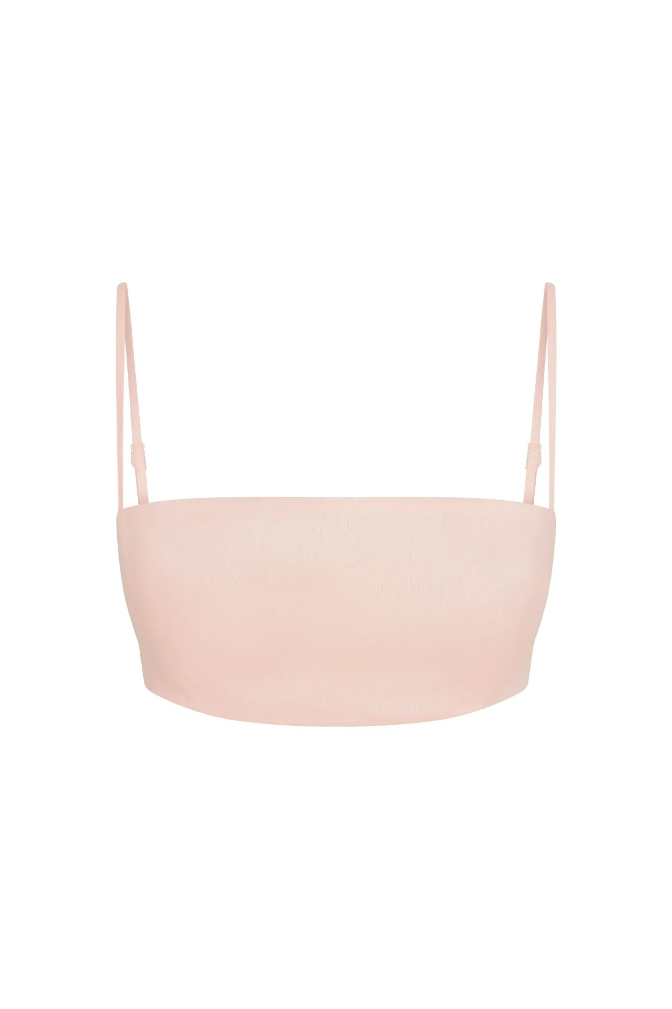 San Diego Top - Powder Pink Linen sold by Monday Swimwear