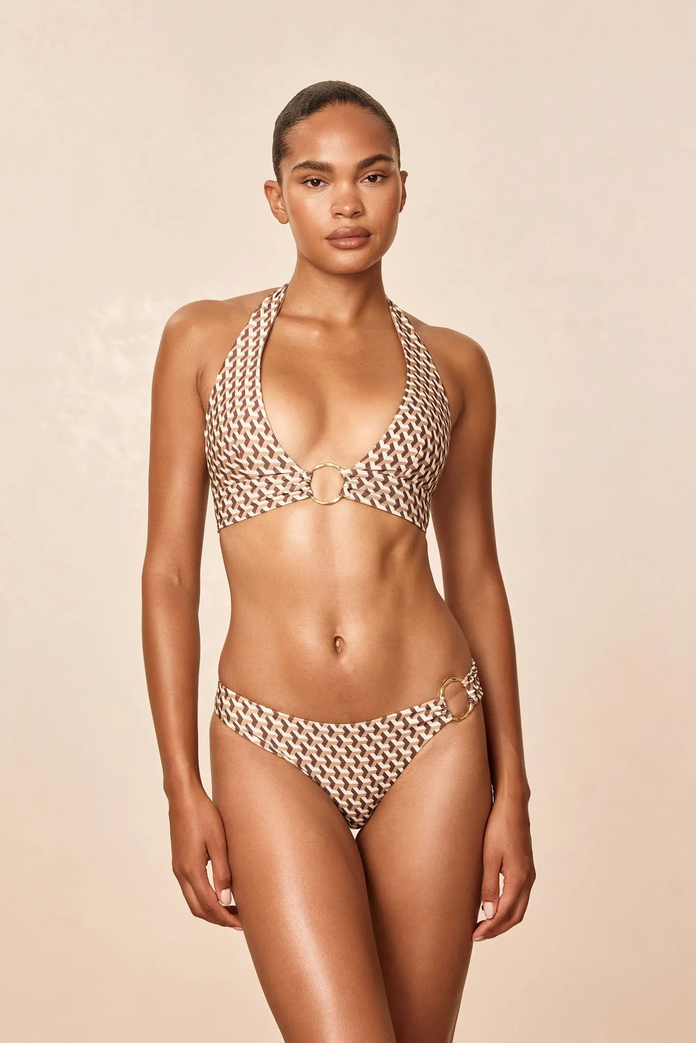Ibiza Top - Husk Geo sold by Monday Swimwear product image thumbnail 4