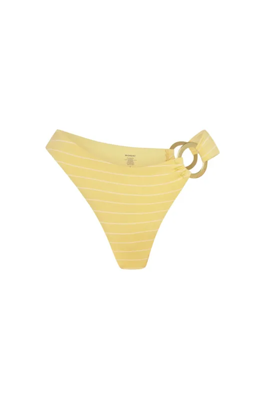 Bronte Bottom - Meyer Stripe made by Monday Swimwear