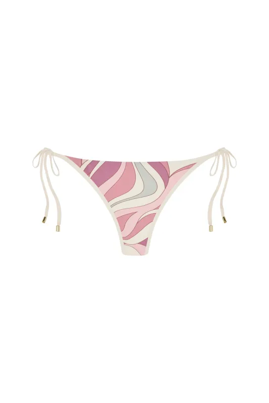 Le Marais Bottom Color Block - Costa Rei Pink/Ivory made by Monday Swimwear