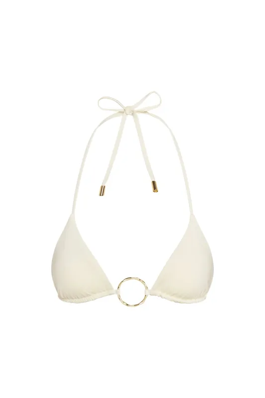Cannes Top - Ivory made by Monday Swimwear
