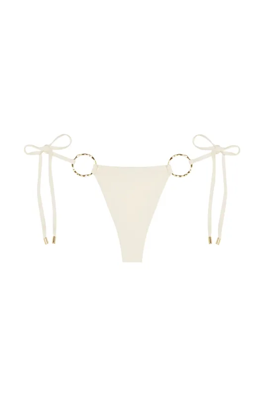 Cannes Bottom - Ivory made by Monday Swimwear