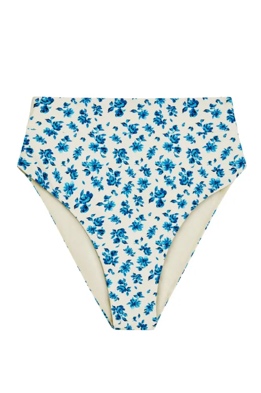 Sorrento Bottom - Lake Como Watercolor sold by Monday Swimwear