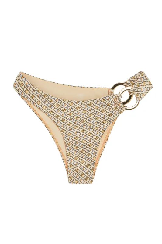 Bronte Bottom - Sun Lynx Geo sold by Monday Swimwear