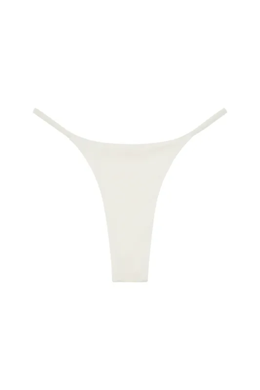 Brazil Thong - Ivory sold by Monday Swimwear