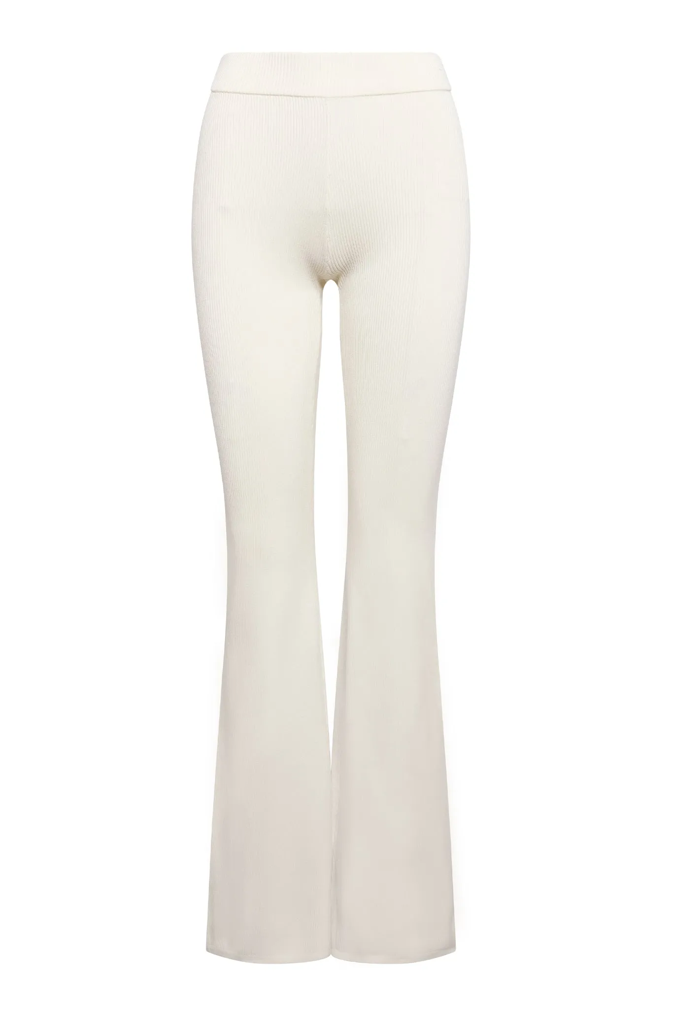 Oahu Pant - Ivory Thick Rib sold by Monday Swimwear