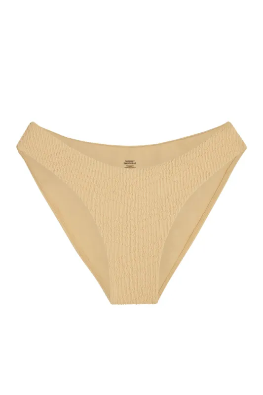 Seychelles Bottom - Raffia Summer Plaid (Modest Coverage) sold by Monday Swimwear