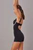 Zion Romper - Black/Ivory sold by Monday Swimwear