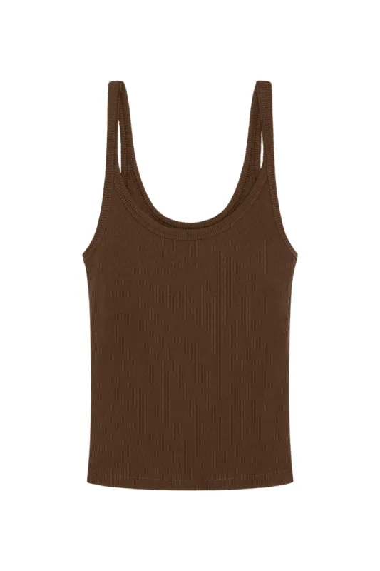 Devin Tank - Cliffside Rib sold by Monday Swimwear