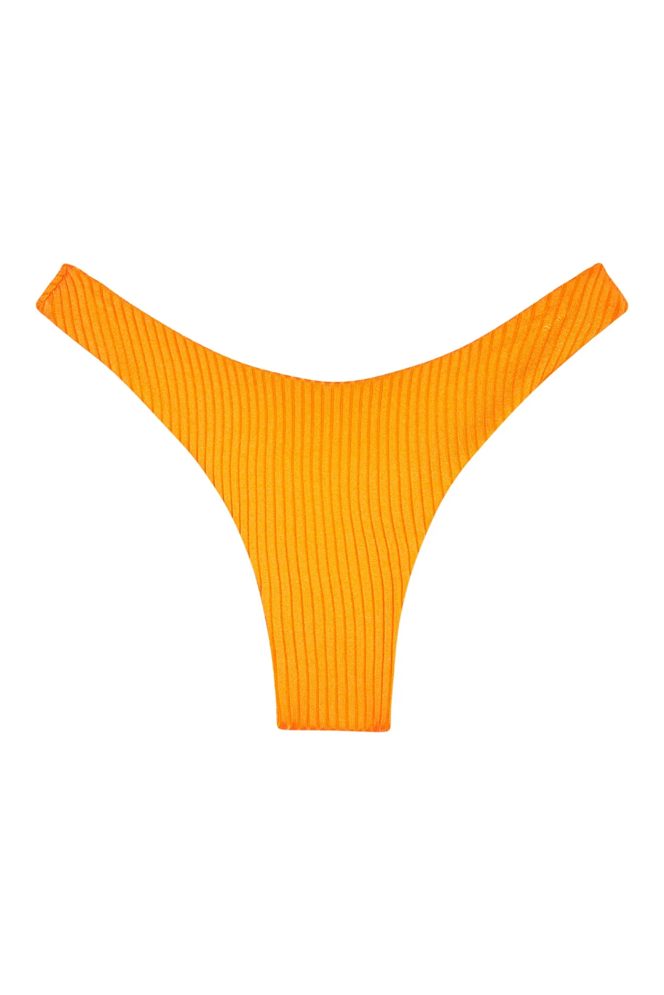 Byron Bottom - Clementine Wide Rib sold by Monday Swimwear