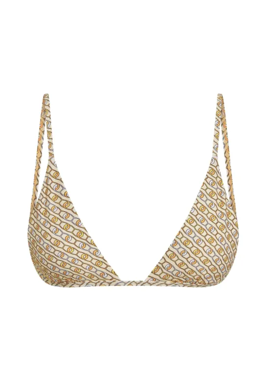 Barbados Top - Sun Lynx Geo sold by Monday Swimwear