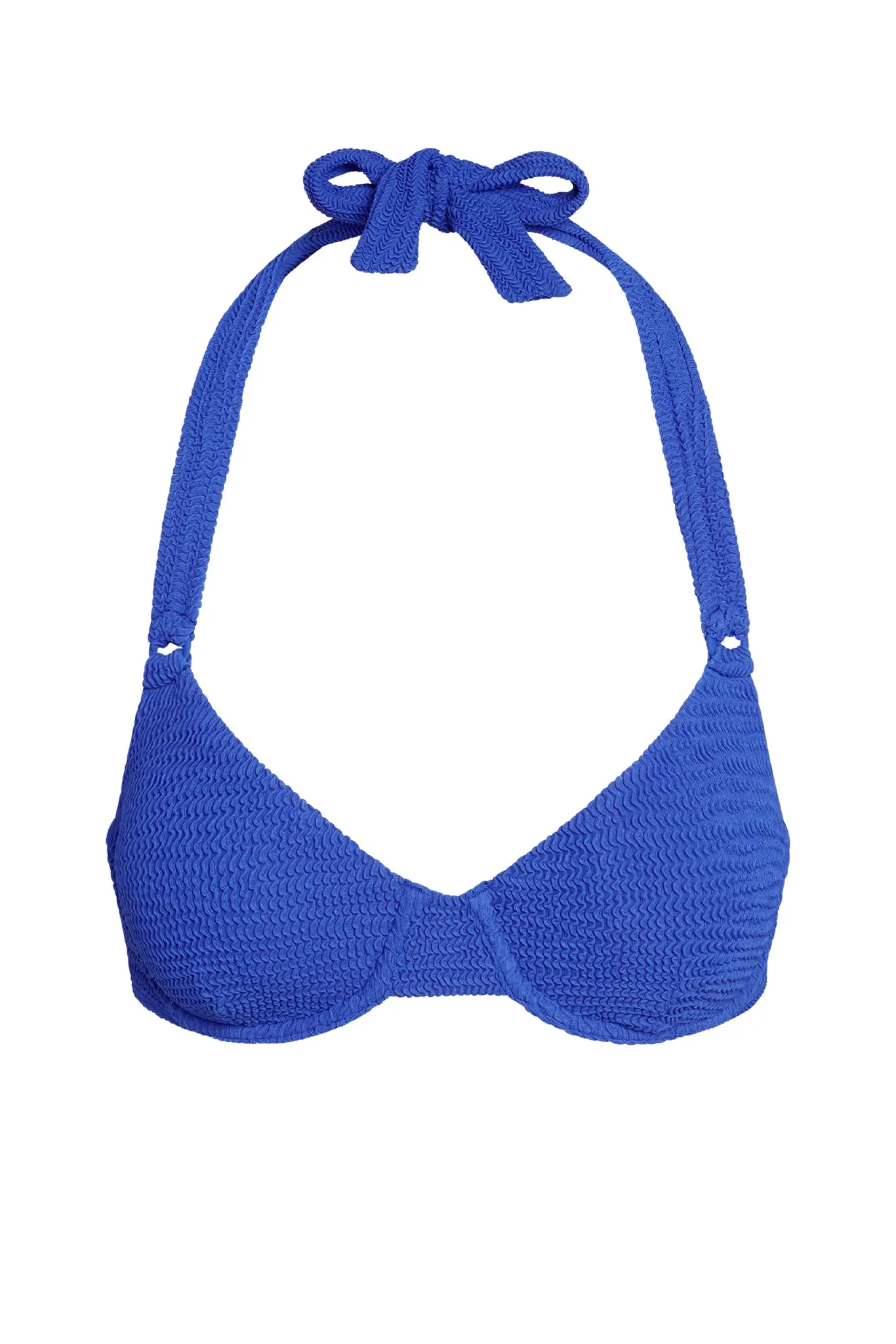 Honolulu Top - Cobalt Crinkle sold by Monday Swimwear