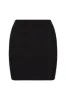 Cayman Skirt - Black Crinkle sold by Monday Swimwear