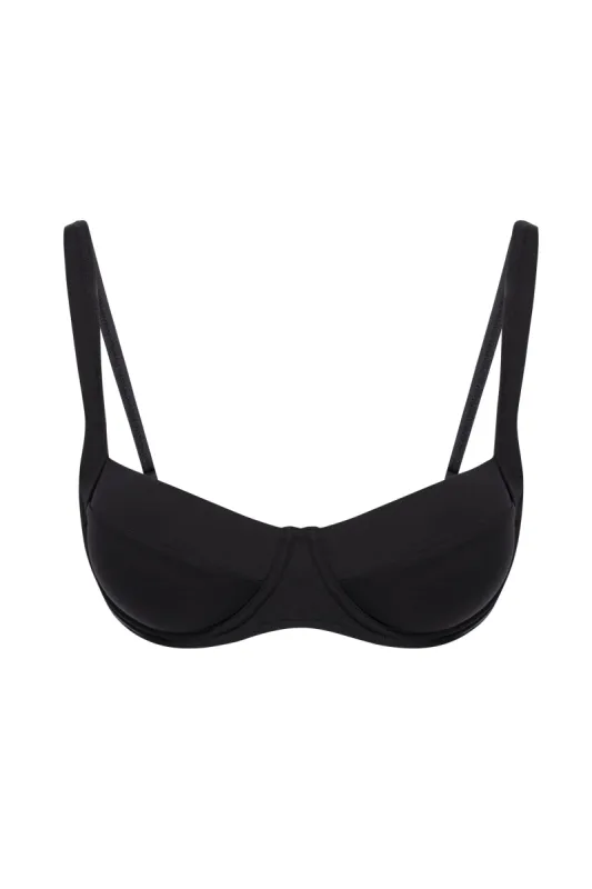 Sorrento Top - Black sold by Monday Swimwear