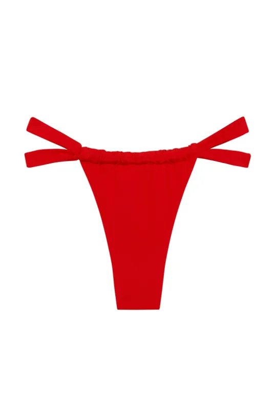 Malta Bottom - Chili Pepper sold by Monday Swimwear