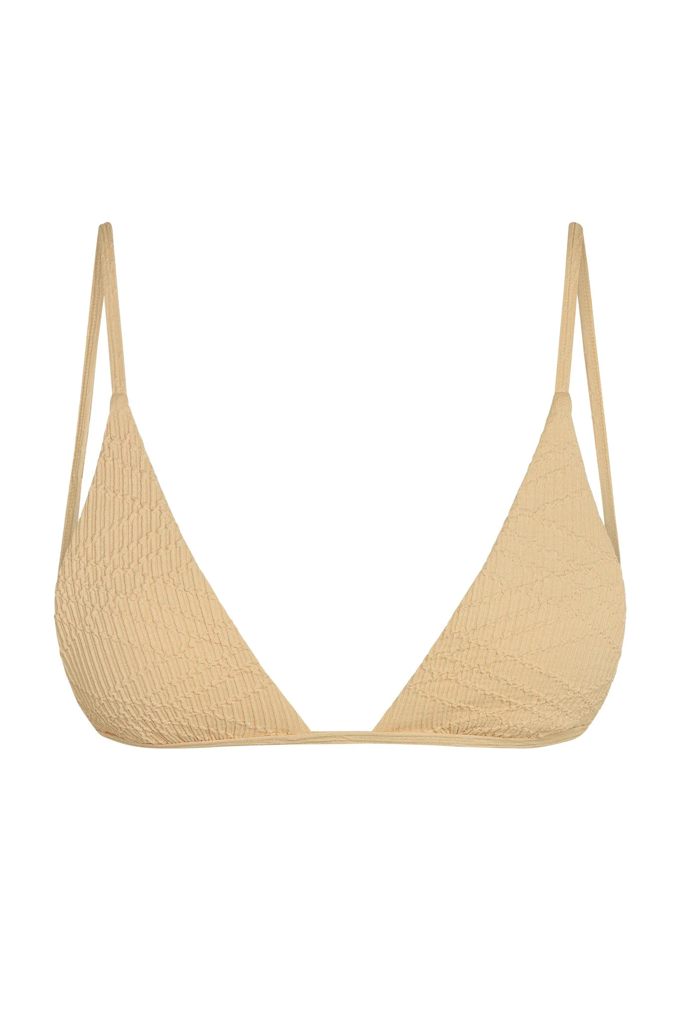 Barbados Top - Raffia Summer Plaid sold by Monday Swimwear