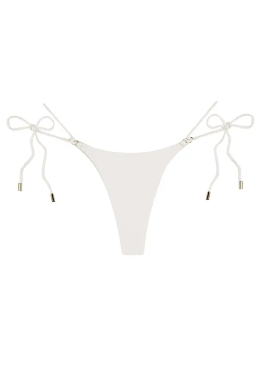 Hanalei Bottom - Ivory Boucle sold by Monday Swimwear