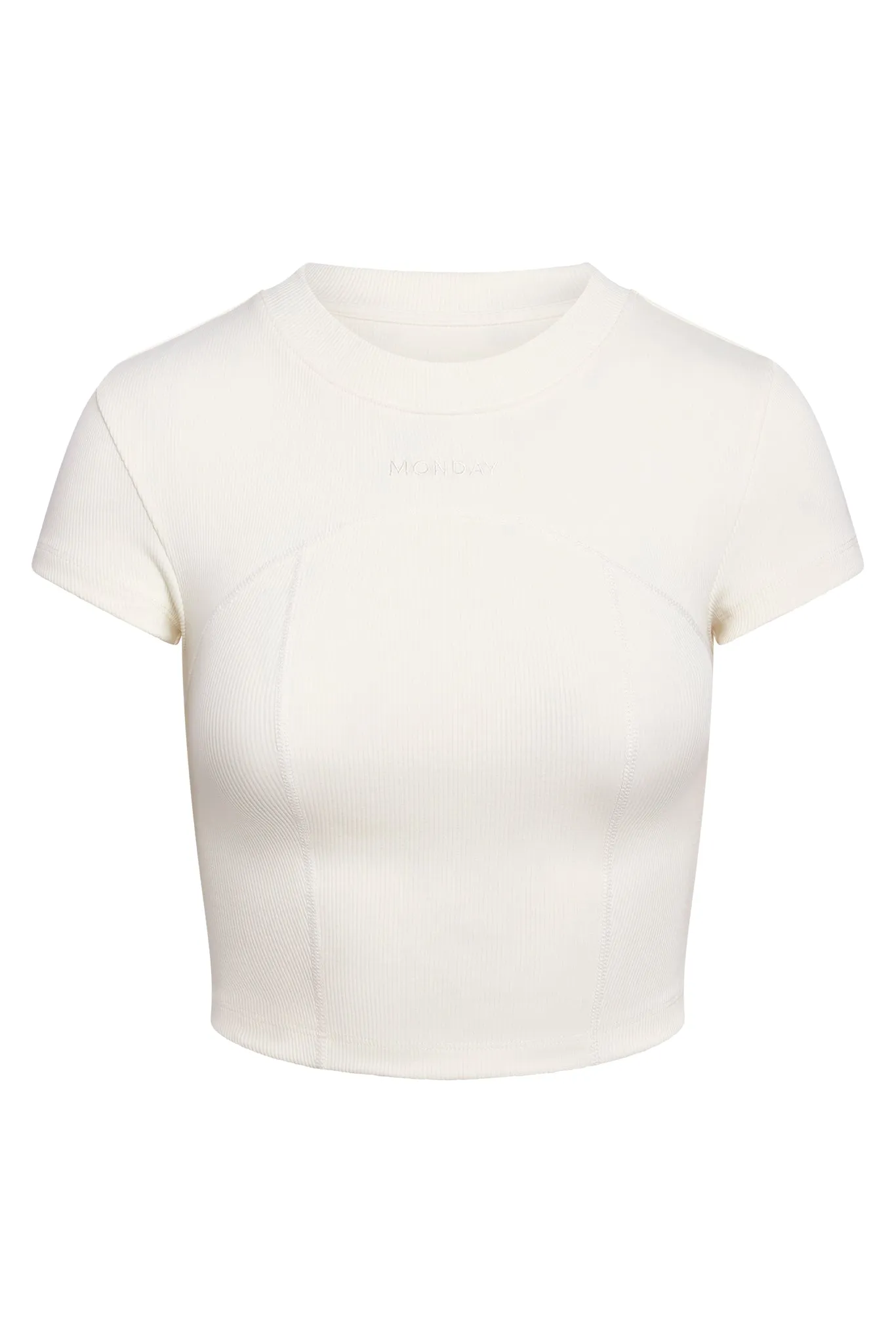 Joshua Tree Top - Ivory Thick Rib sold by Monday Swimwear