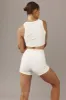 Everglades Tank - Ivory Thick Rib sold by Monday Swimwear