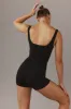 Zion Tank - Black/Ivory sold by Monday Swimwear