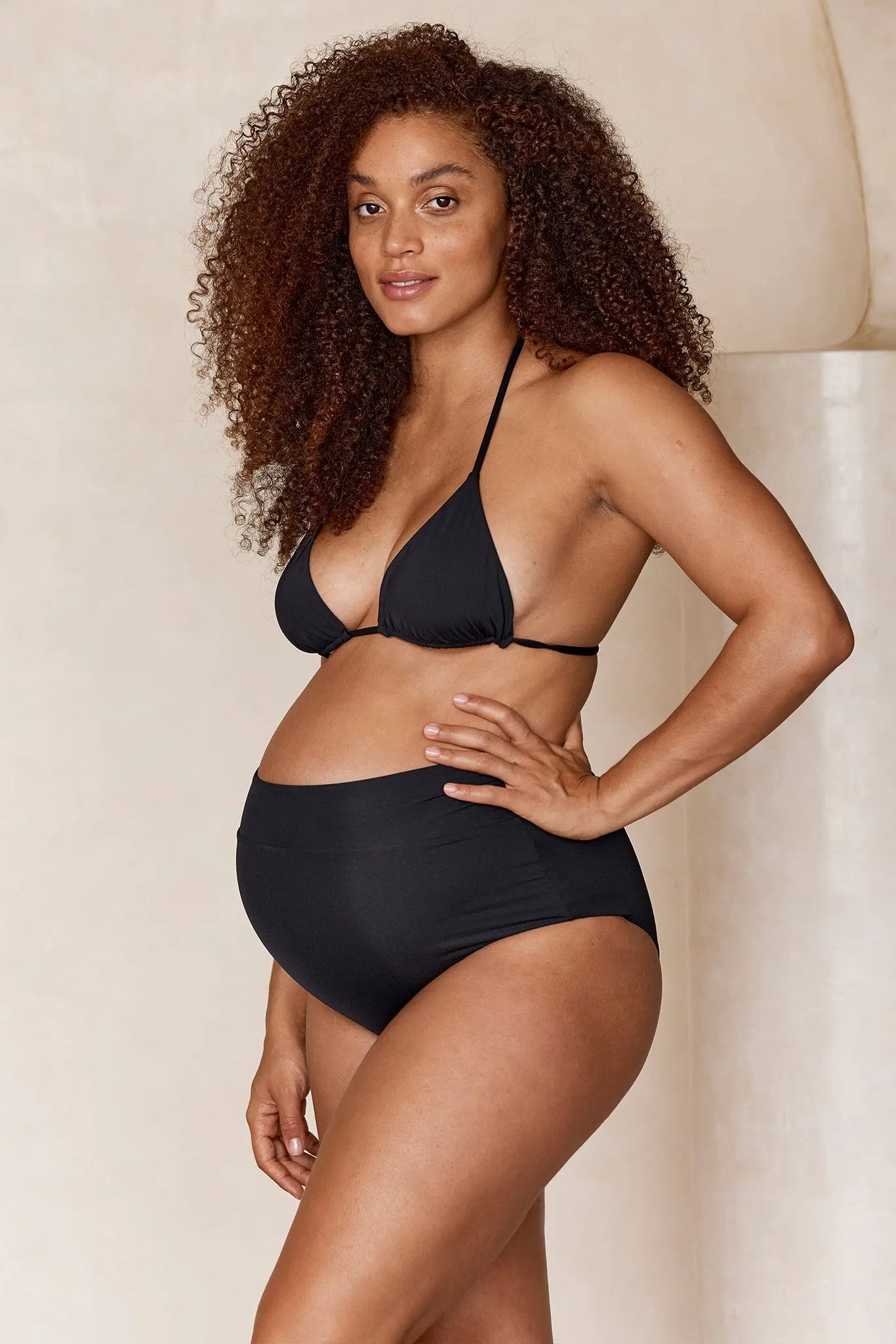 Maternity Sorrento Bottom - Black sold by Monday Swimwear product image thumbnail 5