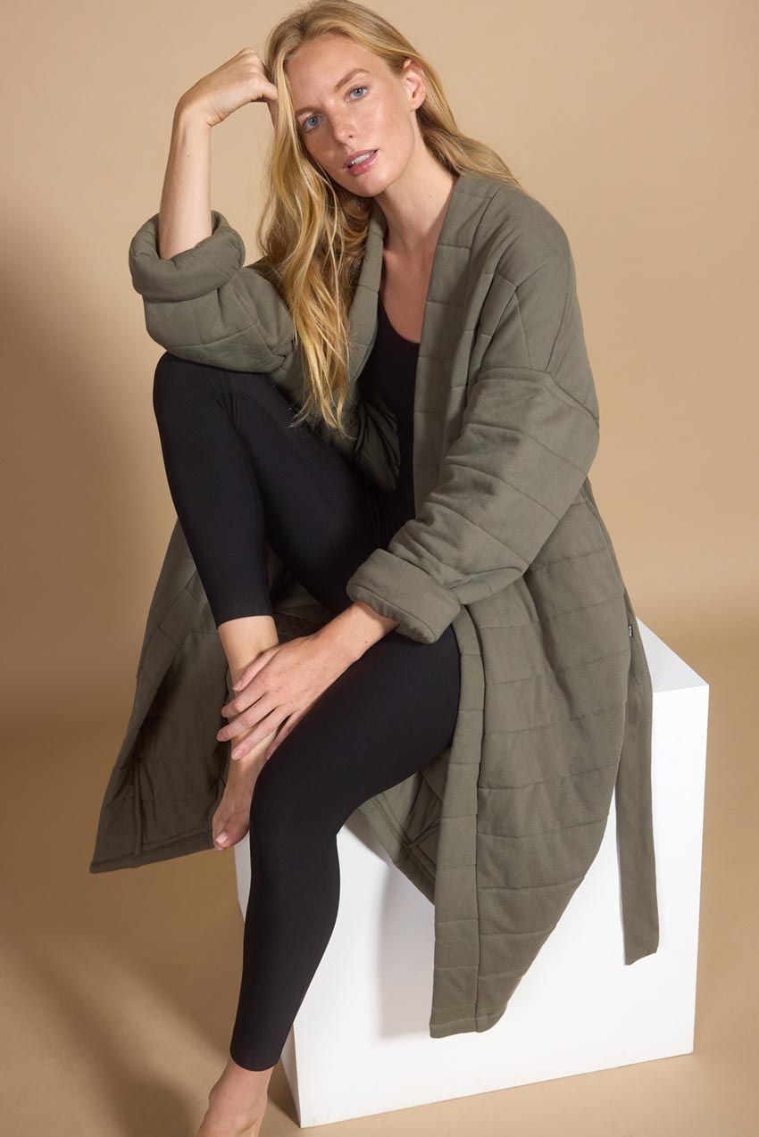 Immerse Quilted Insulated Housecoat Jacket sold by MPG