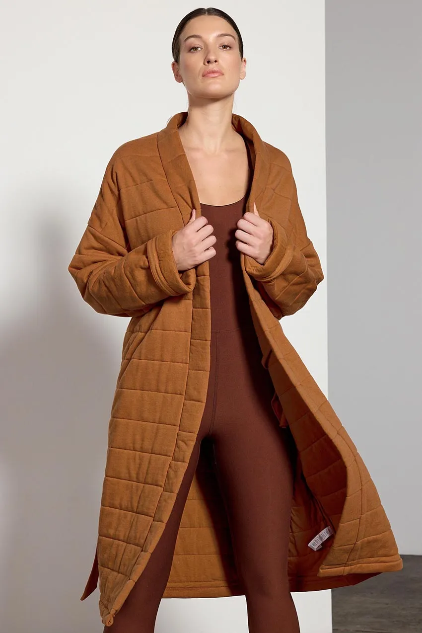 Immerse Quilted Insulated To-The-Studio Coat sold by MPG