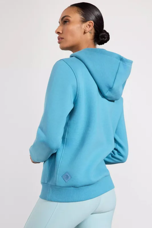 Comfort Fleece Pullover Hoodie - Adriatic Blue sold by MPG