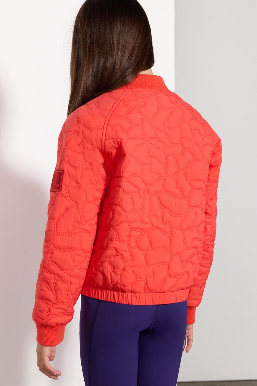 Motivate Girls’ Insulated Quilted Bomber sold by MPG product image thumbnail 3