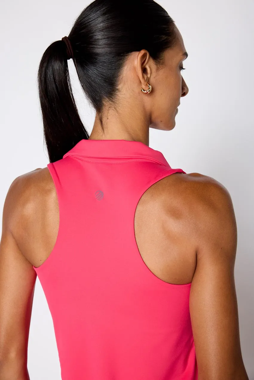 Vital Recycled Nylon Polo Collar Racerback Dress with Bra Liner sold by MPG product image thumbnail 5