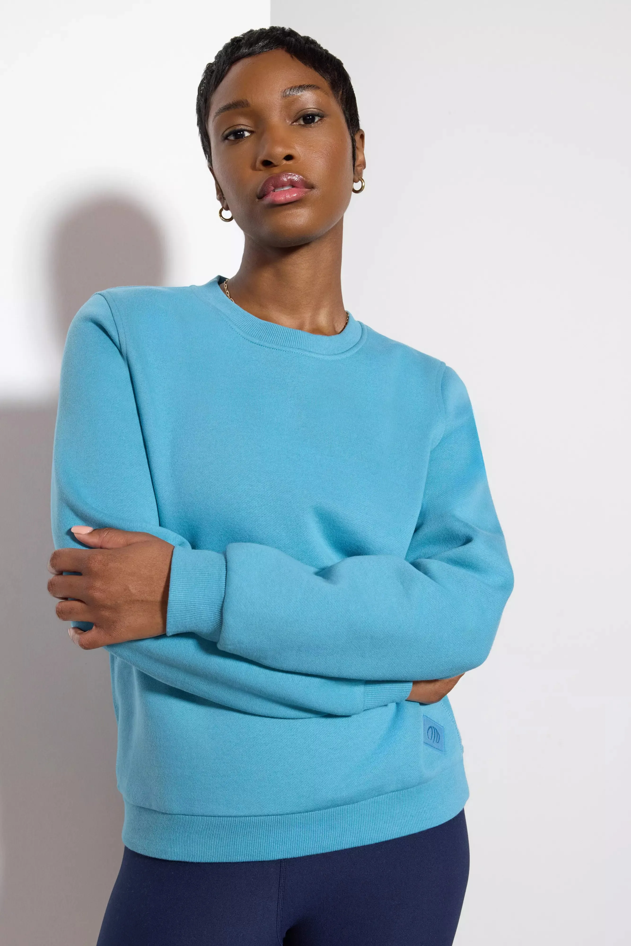 Comfort Fleece Sweatshirt - Adriatic Blue sold by MPG product image thumbnail 4