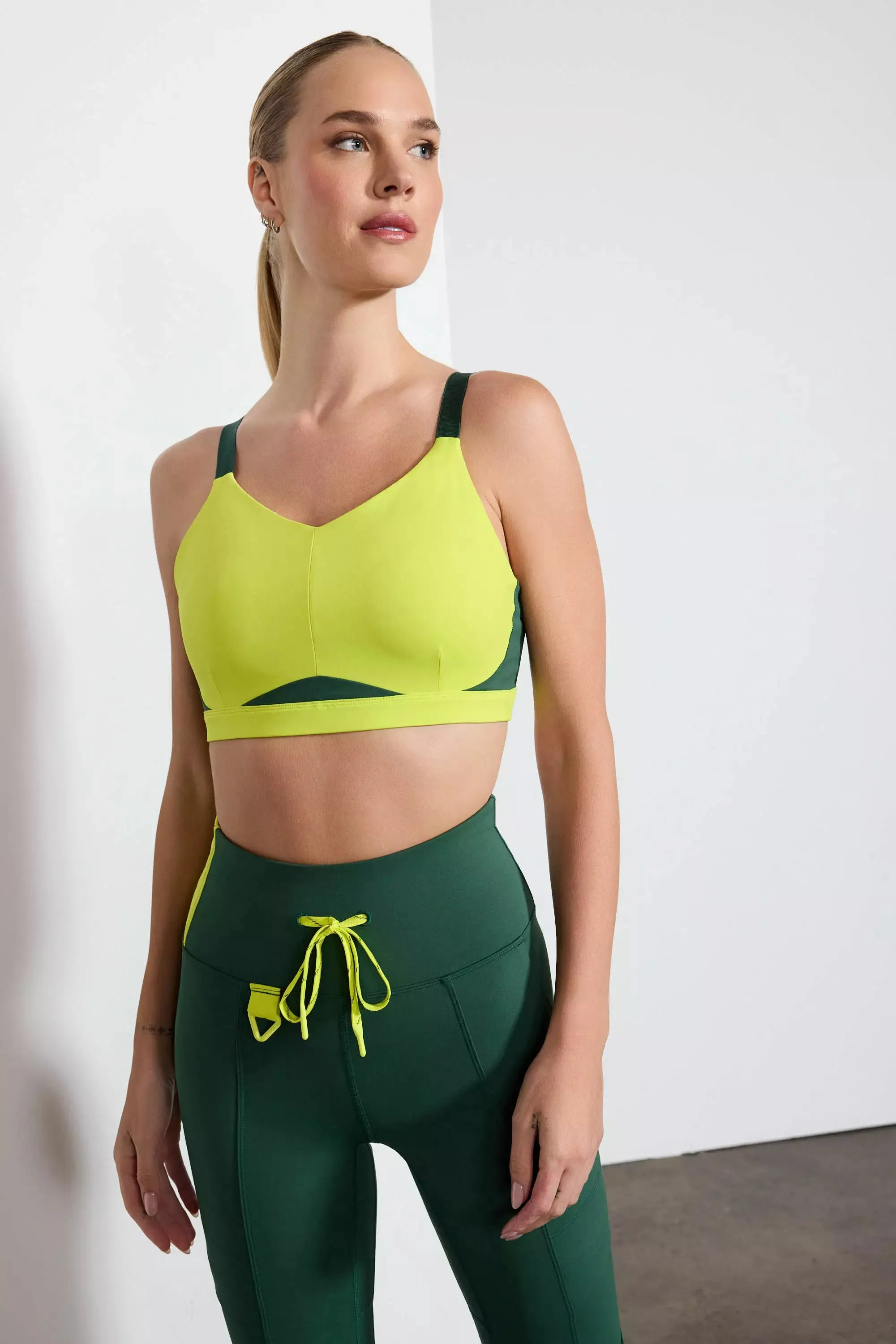 Vital Panelled Medium Support Mesh Back Sports Bra sold by MPG product image thumbnail 3