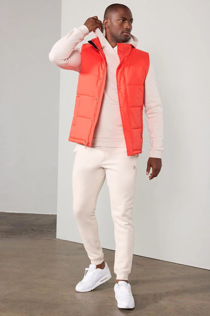 Comfort Men's Fleece Jogger - Stone sold by MPG product image thumbnail 2