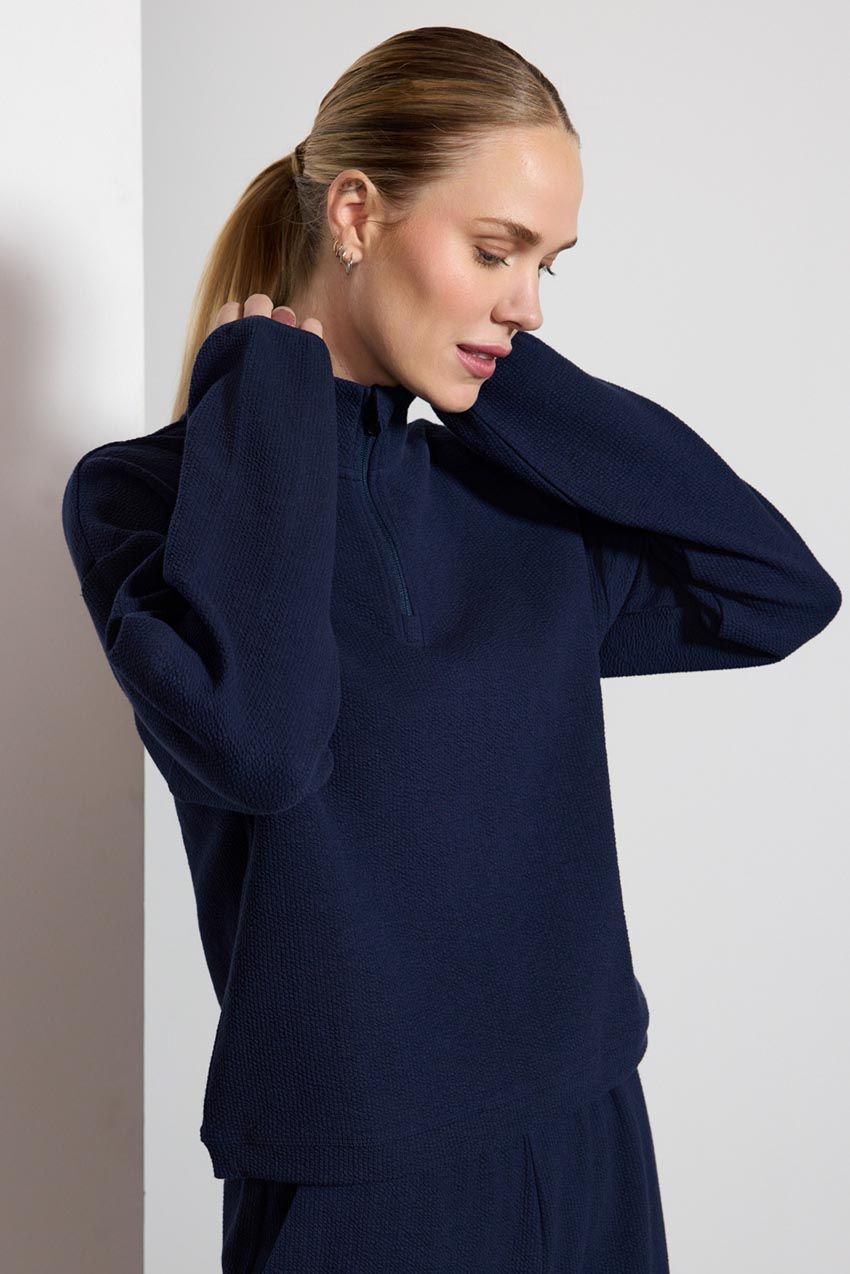 Solace Textured 1/2 Zip Pullover sold by MPG product image thumbnail 5