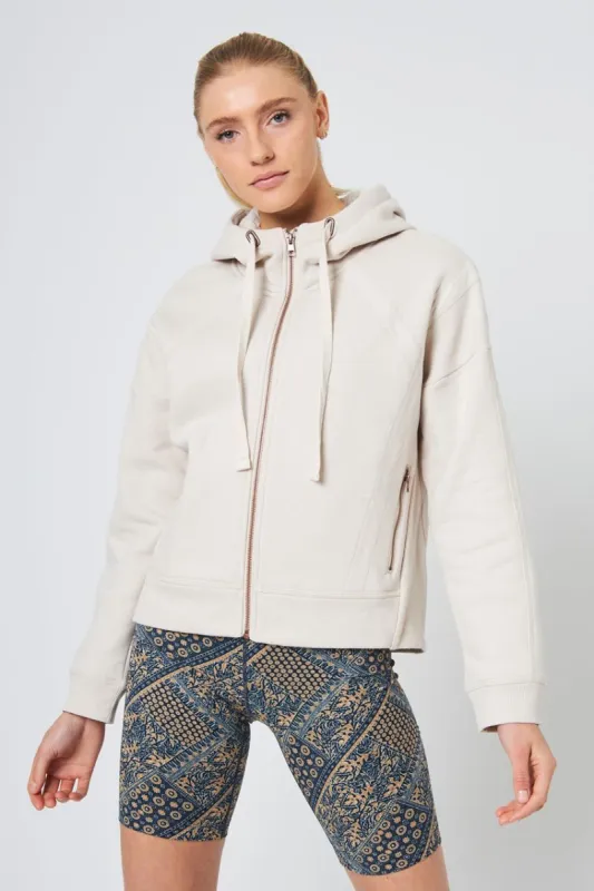 Ease Organic Cotton Recycled Zip-Up Hoodie sold by MPG