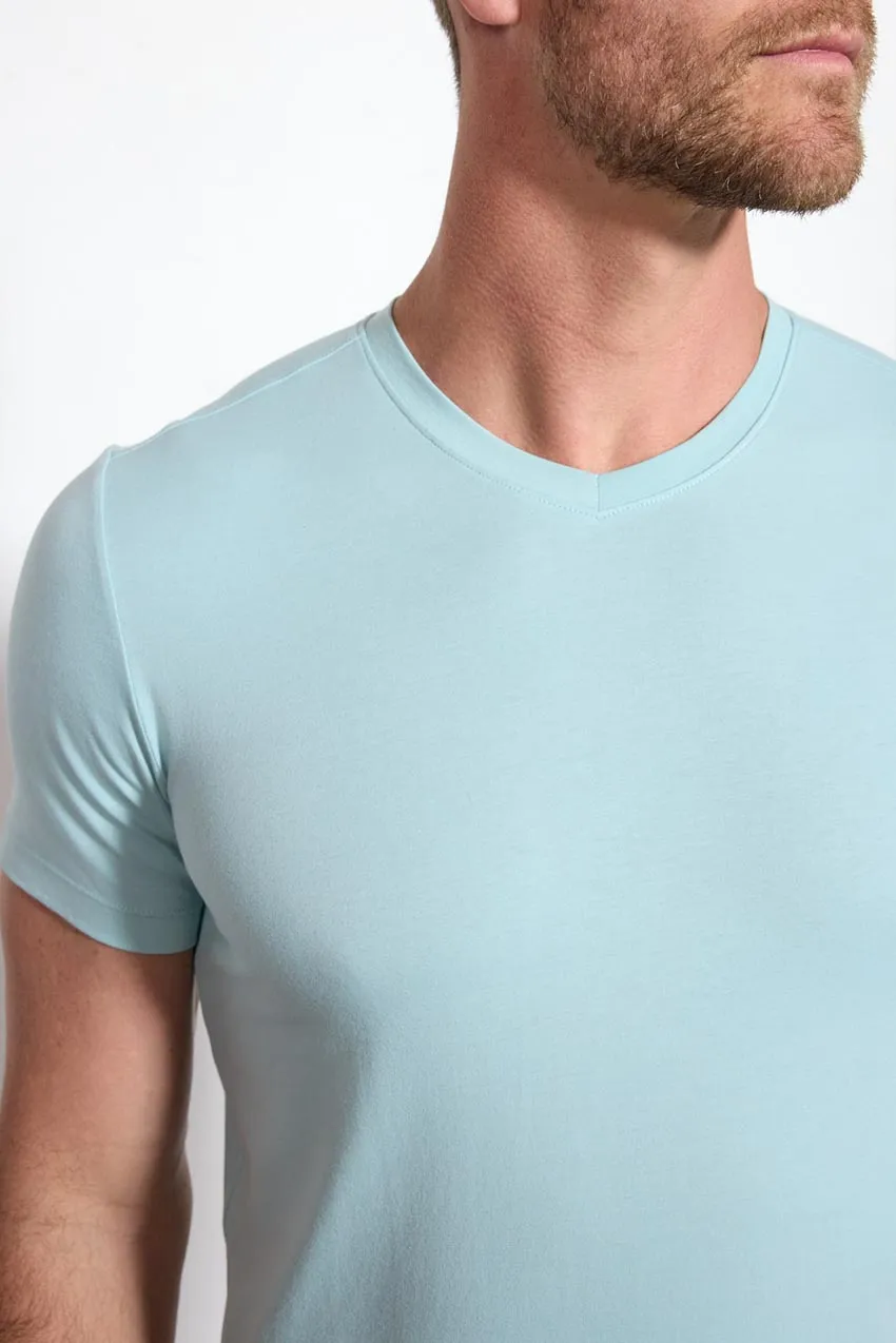 Pima V-Neck T-Shirt sold by MPG product image thumbnail 4