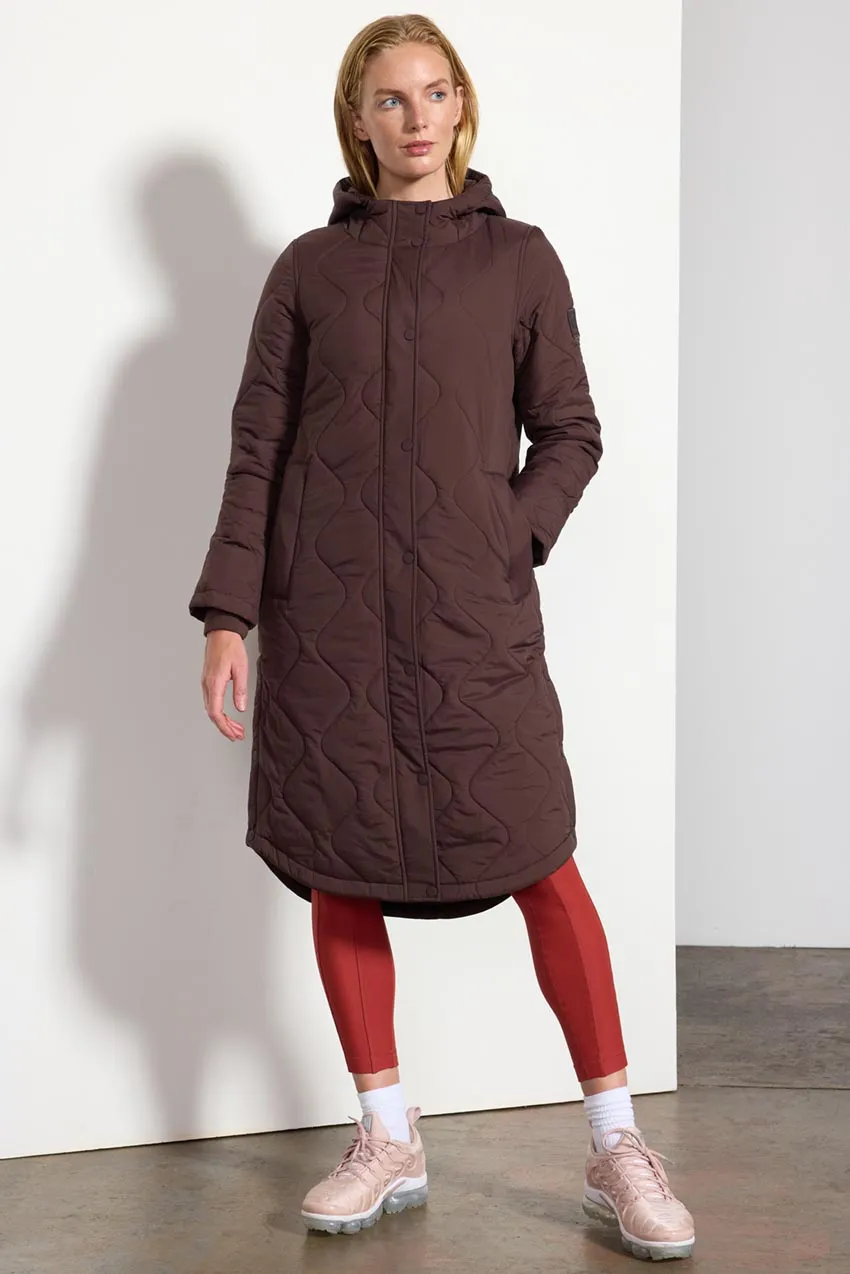 Motivate Insulated Longline Jacket with Side Slits sold by MPG product image thumbnail 5