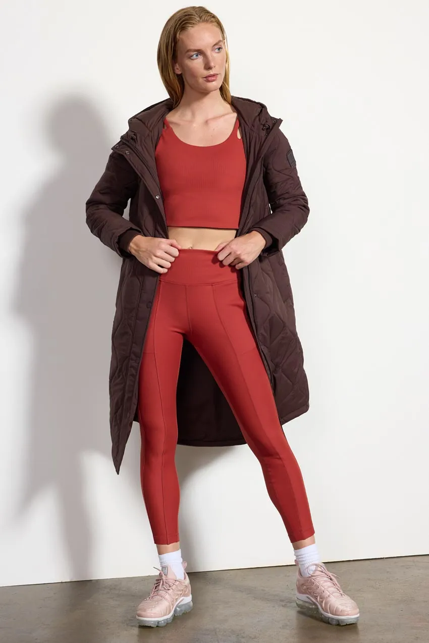 Motivate Insulated Longline Jacket with Side Slits sold by MPG product image thumbnail 4