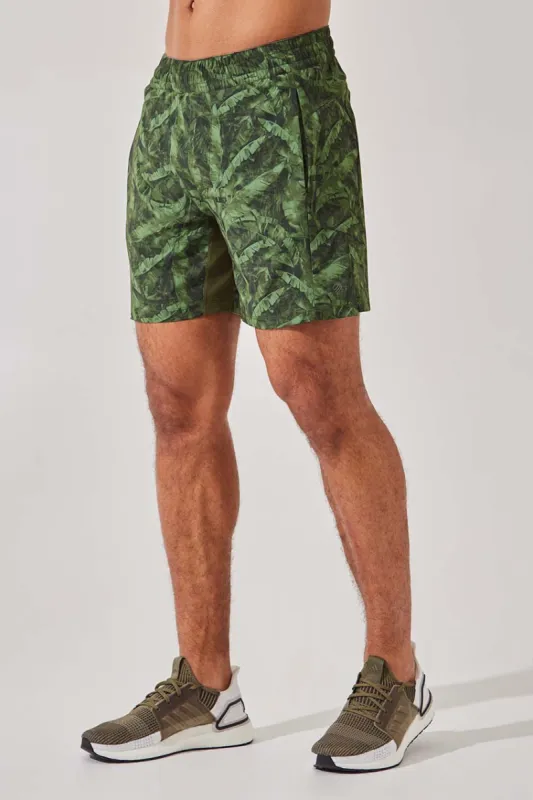 Leeway 7" Recycled Polyester Short with Liner made by Warehouse