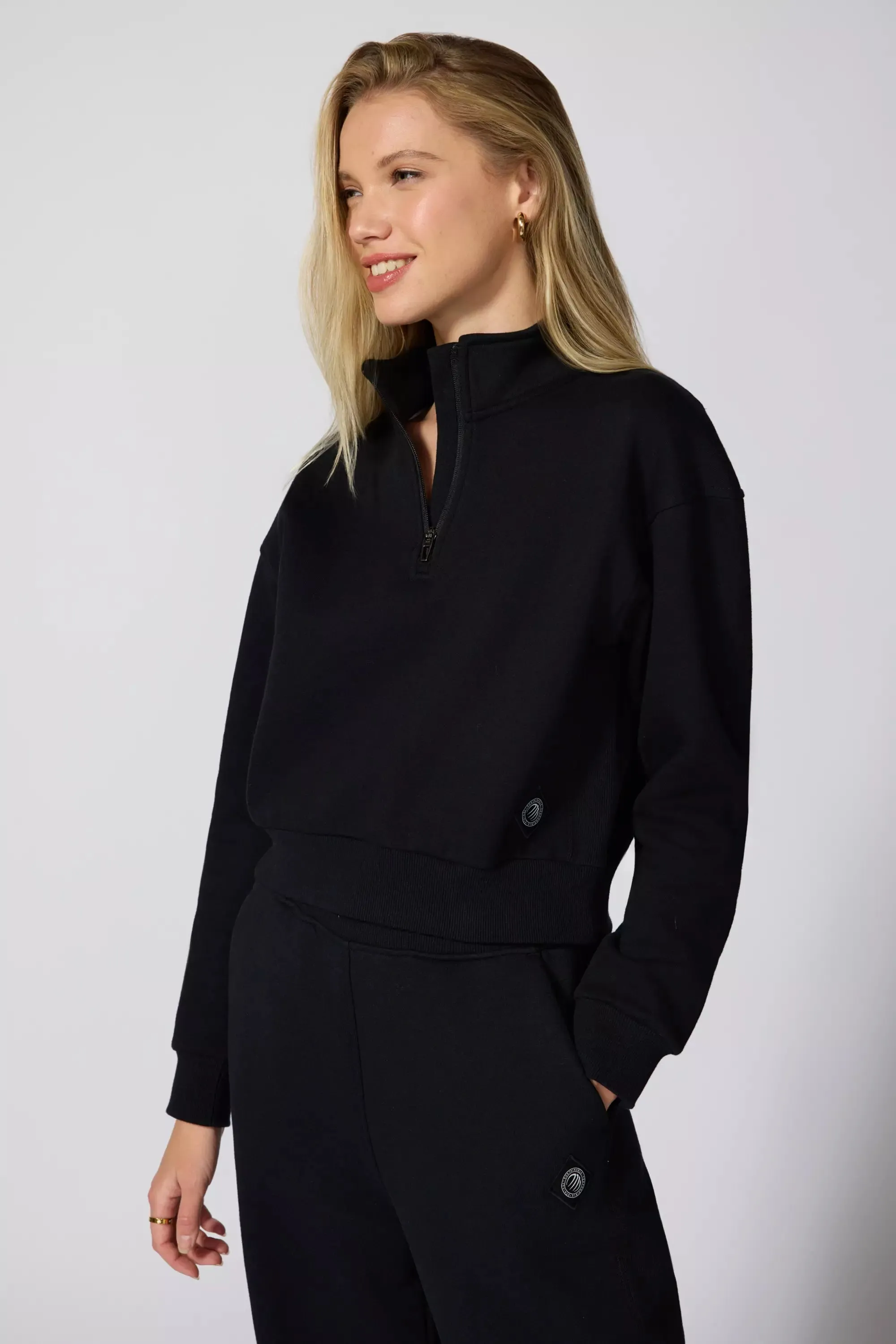 Comfort Fleece 1/4 Zip - Black sold by MPG product image thumbnail 5